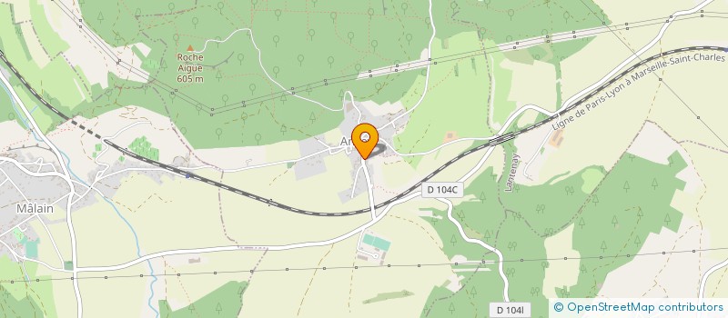 localisation de l'entreprise SCI  DELSART  SAINT-JEAN-DE-BUF