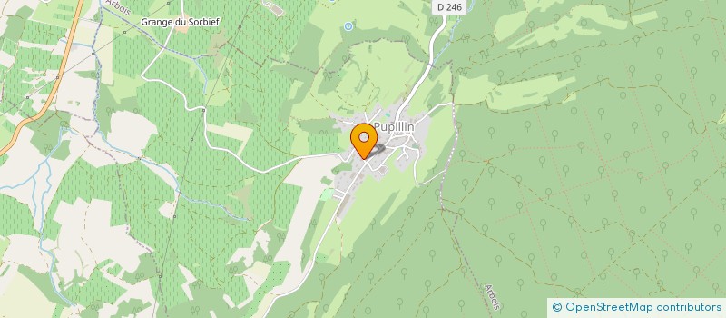 localisation de l'entreprise SCI DELSATORAY  ECLEUX