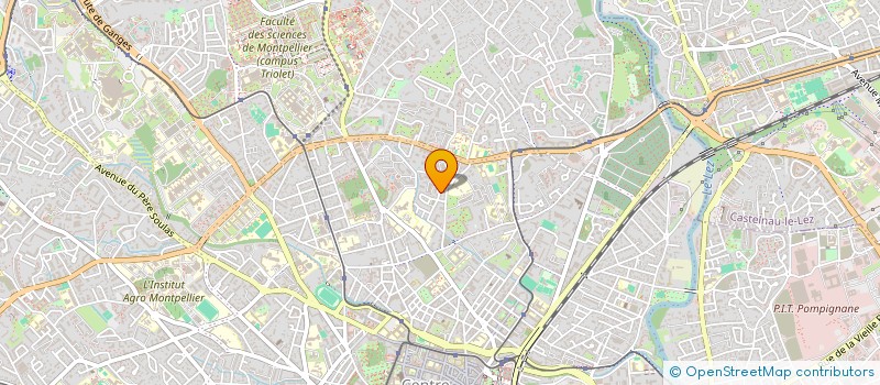localisation de l'entreprise SCI DELSOL à MONTPELLIER