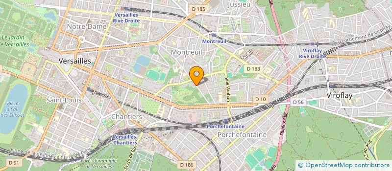 localisation de l'entreprise SCI DELSOL VERSAILLES à VERSAILLES