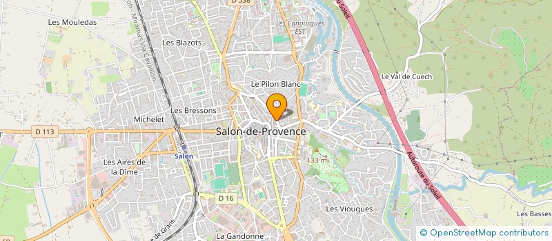 localisation de l'entreprise SCI DELSTEMAT  SALON-DE-PROVENCE