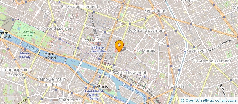 localisation de l'entreprise SCI DELTA  PARIS