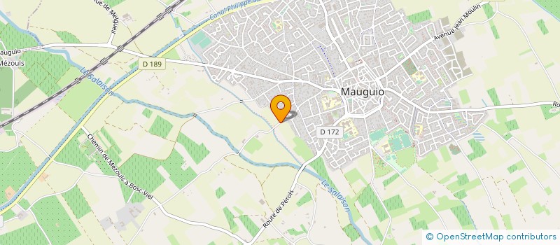 localisation de l'entreprise SCI DELTA  MAUGUIO
