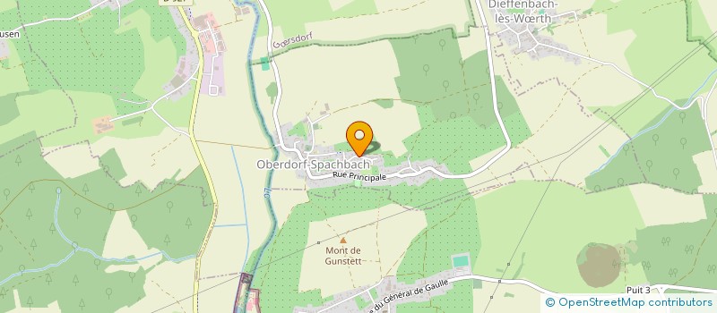 localisation de l'entreprise SCI DELTA  OBERDORF-SPACHBACH