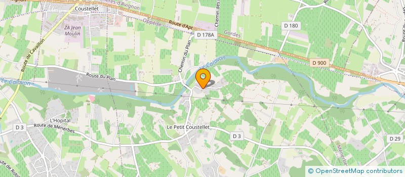 localisation de l'entreprise SCI DELTA  OPPEDE