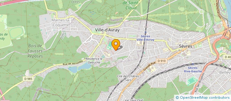 localisation de l'entreprise SCI DELTA à FREJUS