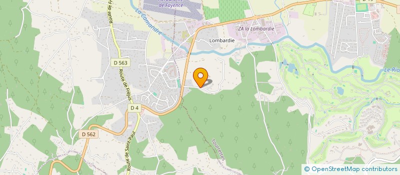 localisation de l'entreprise SCI DELTA  TOURRETTES