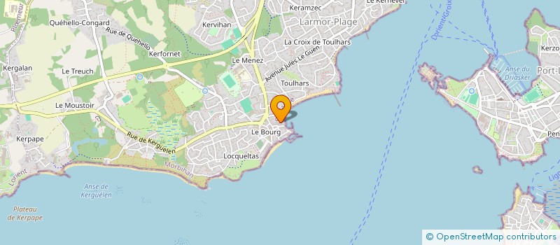 localisation de l'entreprise SCI DELTA LOC  LARMOR-PLAGE