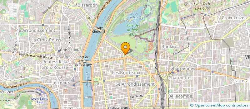 localisation de l'entreprise SCI DELTA MONTJOIE  LYON