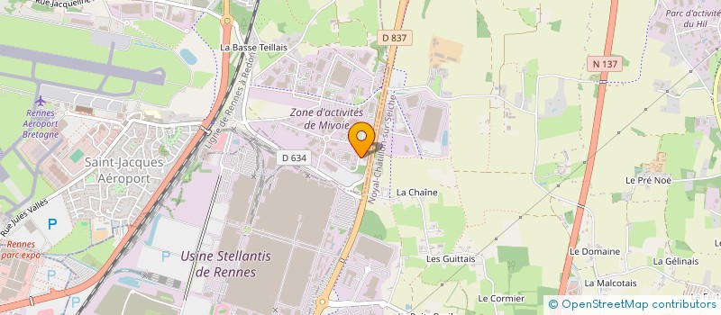 localisation de l'entreprise SCI DELTA NET à SAINT-JACQUES-DE-LA-LANDE