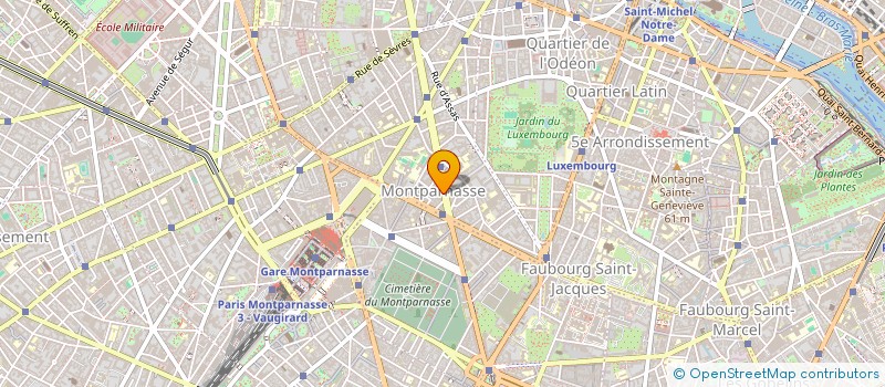 localisation de l'entreprise SCI DELTA SIX FRANCE  PARIS