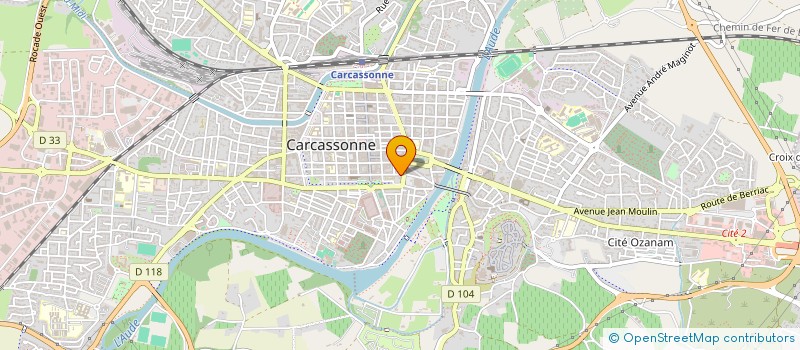 localisation de l'entreprise SCI DELTEIL à CARCASSONNE