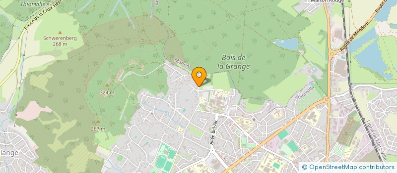 localisation de l'entreprise SCI DELTELL à THIONVILLE