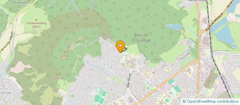 localisation de l'entreprise SCI DELTELL PRO à THIONVILLE