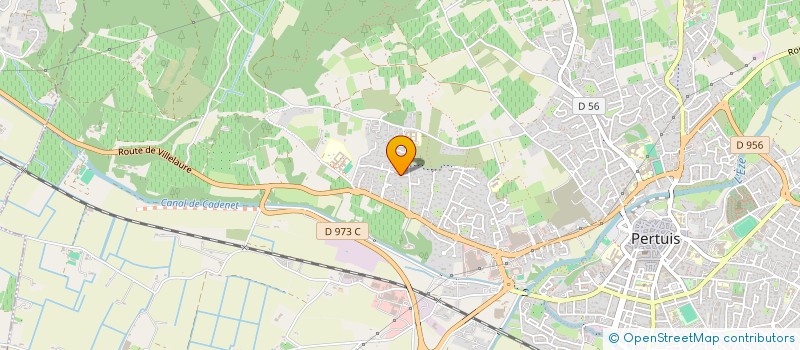 localisation de l'entreprise SCI DELTHA IMMO  PERTUIS