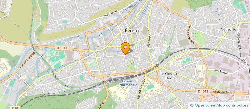 localisation de l'entreprise SCI DELTHIMMO  EVREUX