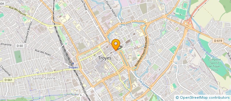 localisation de l'entreprise SCI DELTRY à TROYES