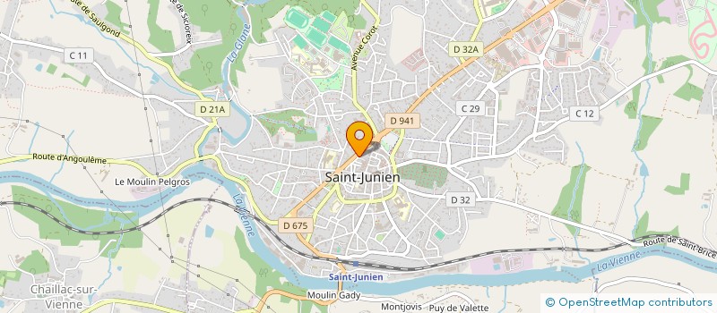 localisation de l'entreprise SCI DELUC à SAINT-JUNIEN
