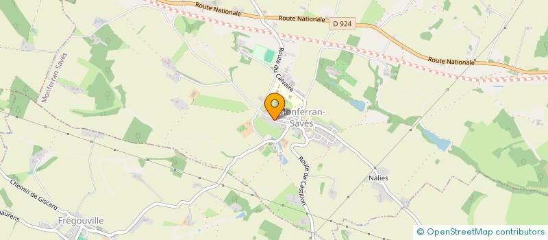 localisation de l'entreprise SCI DELUC  MONFERRAN-SAVES