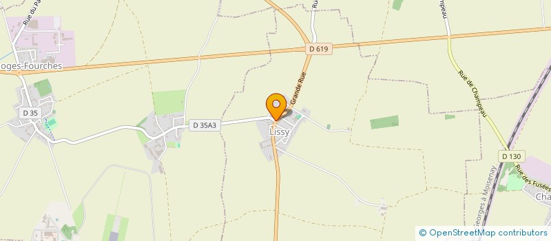 localisation de l'entreprise SCI DELVA  LISSY