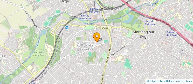 localisation de l'entreprise SCI DELVERT  VILLEMOISSON-SUR-ORGE