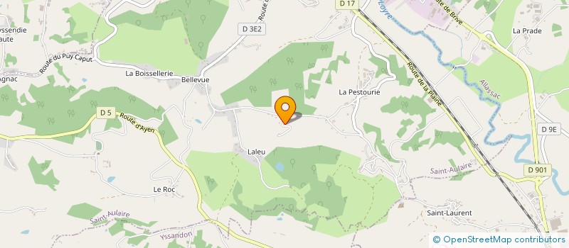 localisation de l'entreprise SCI DELVEY  VARS-SUR-ROSEIX