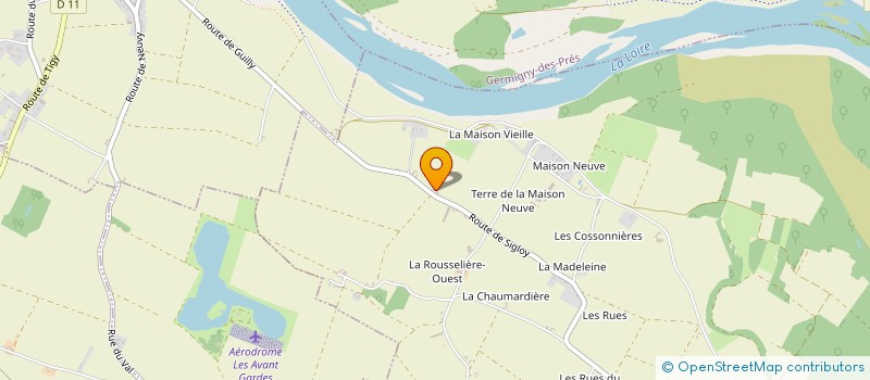 localisation de l'entreprise SCI DELY'S NAB à GUILLY
