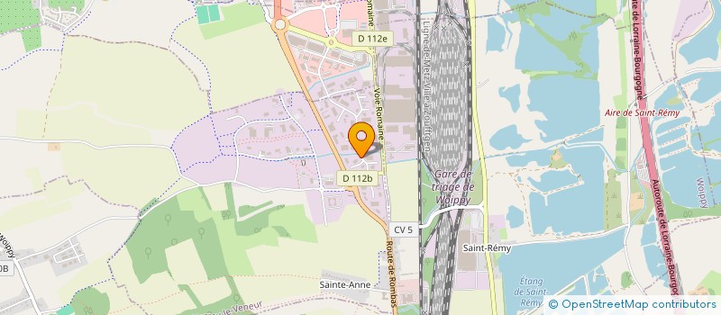 localisation de l'entreprise SCI DEM  NORROY-LE-VENEUR