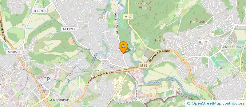 localisation de l'entreprise SCI DEMA  MONTFERRIER-SUR-LEZ