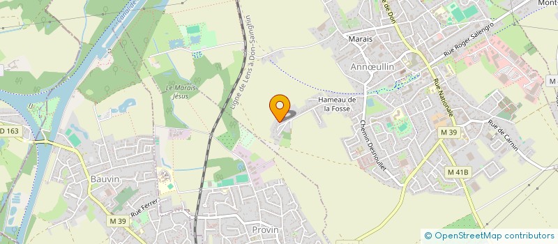 localisation de l'entreprise SCI DEMAEGHT ANTOINE ET JULIE  ANNULLIN