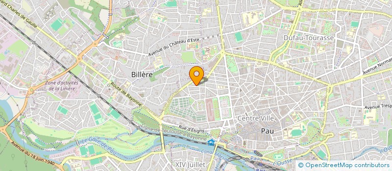 localisation de l'entreprise SCI DEMAIN à PAU