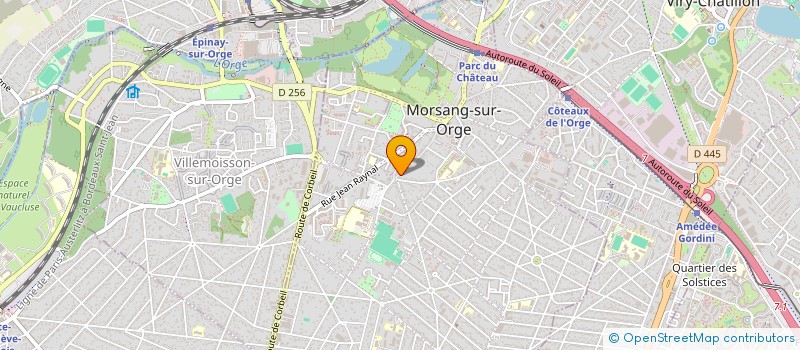 localisation de l'entreprise SCI DEMAIN à MORSANG-SUR-ORGE