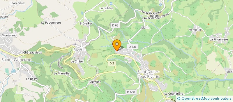 localisation de l'entreprise SCI DEMAISON  CHABANIERE