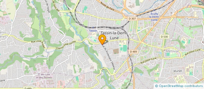 localisation de l'entreprise SCI DEMALOMA  TASSIN-LA-DEMI-LUNE