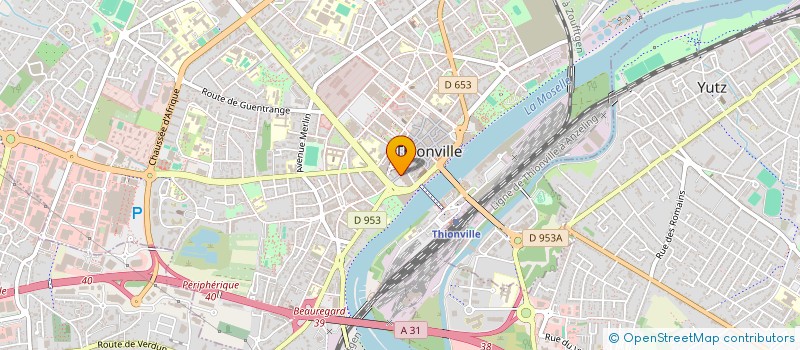 localisation de l'entreprise SCI DEMANGE à THIONVILLE