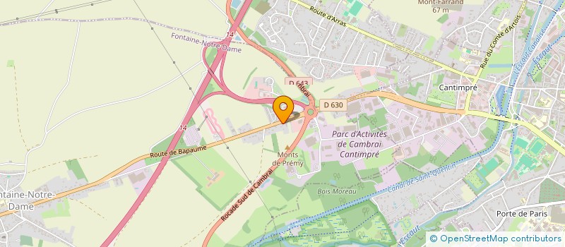 localisation de l'entreprise SCI DEMAR à FONTAINE-NOTRE-DAME
