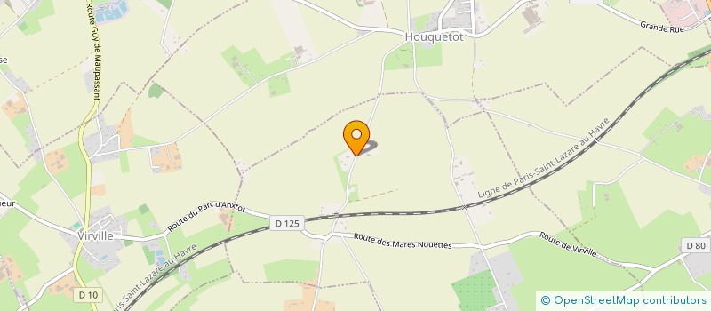 localisation de l'entreprise SCI DEMARAIS  PARC-D'ANXTOT