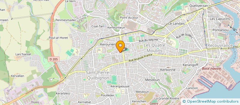 localisation de l'entreprise SCI DEMARCHAND  BREST