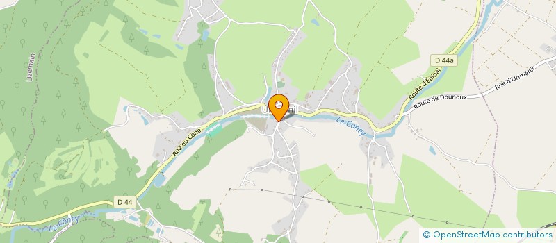 localisation de l'entreprise SCI DEMARE  URIMENIL