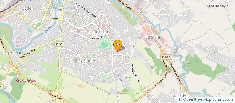 localisation de l'entreprise SCI DEMAROI  CASTRES