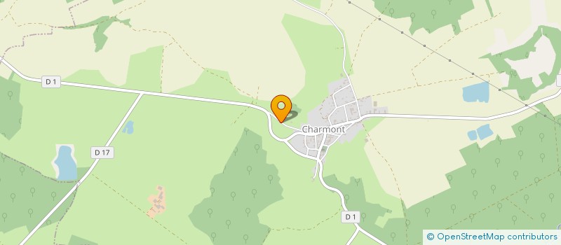 localisation de l'entreprise SCI DEMART  CHARMONT