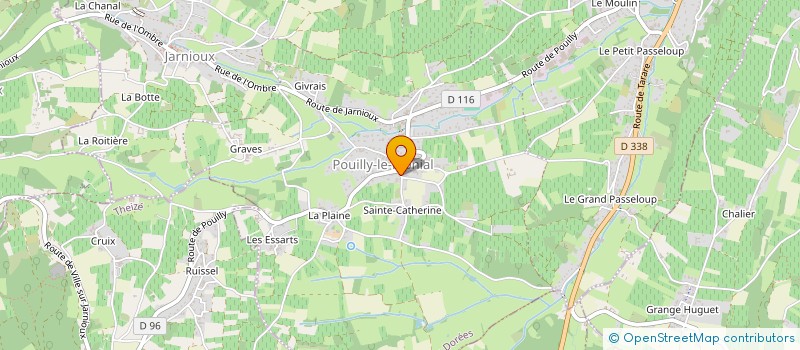 localisation de l'entreprise SCI DEMARTINEZ à PORTE-DES-PIERRES-DOREES
