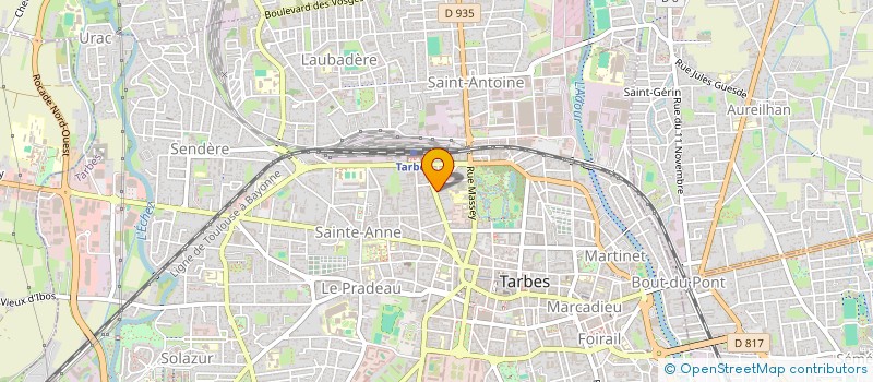 localisation de l'entreprise SCI DEMAY  TARBES