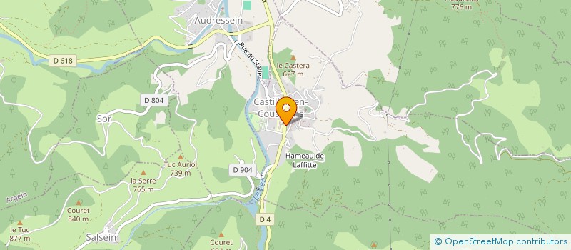 localisation de l'entreprise SCI DEMAY-PARGUAMINIERES à CASTILLON-EN-COUSERANS