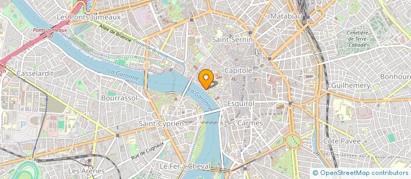 localisation de l'entreprise SCI DEMBARTHE à TOULOUSE