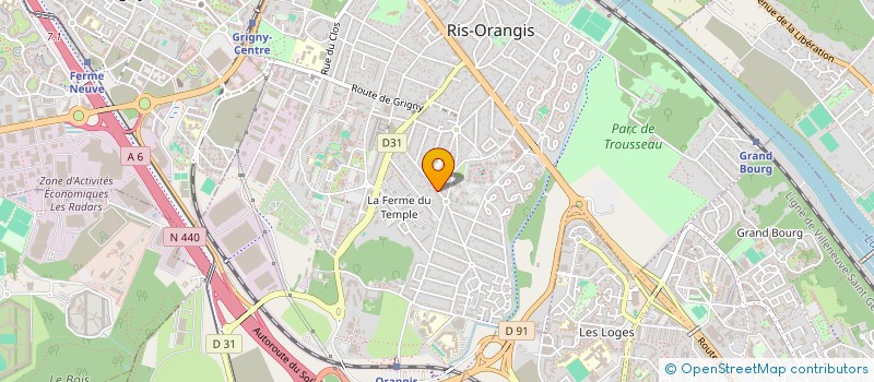 localisation de l'entreprise SCI DEMBOS à RIS-ORANGIS