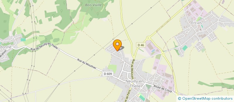 localisation de l'entreprise SCI DEMEDTS  NEUILLY-EN-THELLE