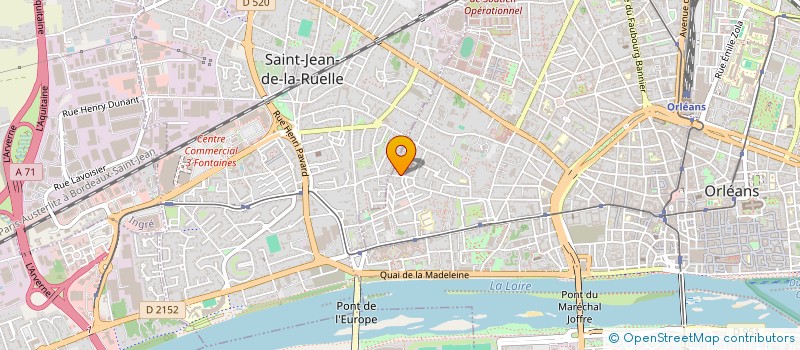 localisation de l'entreprise SCI DEMERSTER SAINT PHIL à ORLEANS