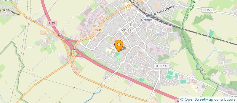 localisation de l'entreprise SCI DEMESSINES  ORCHIES