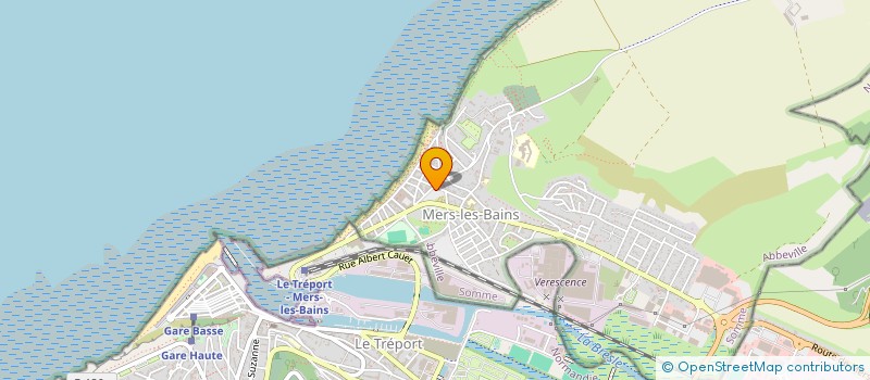 localisation de l'entreprise SCI DEMETER  MERS-LES-BAINS